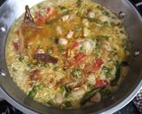 A picture of step 5 of Matar mushroom pulao.