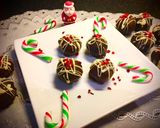 A picture of step 3 of Chocolate Coconut truffles:.