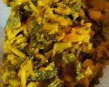 मूली के पत्ते की सब्जी(mooli ke patte ki sabzi recipe in hindi) रेसिपी चरण 3 फोटो