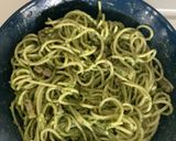 Foto del paso 4 de la receta: Espaguetis al Pesto con chicha