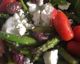 A picture of step 5 of Green Salad with lobster.