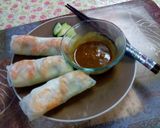 Foto langkah ke 4 dari resep Vietnamese Spring Roll.