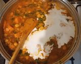 Csicseriborsós-édesburgonyás- spenótos ragu recept fázis 3 fotója