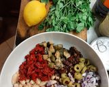 Toszkán tonhalas babsaláta recept fázis 1 fotója