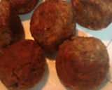 Foto del paso 4 de la receta: 💚 Albóndigas de lentejas 💚 Estofadas en salsa putanesca🖤