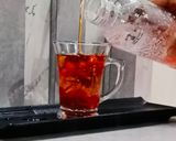 A picture of step 10 of Boba Tea - with Strawberry milk And Strawberry Ice Boba Tea.