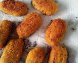 Foto del paso 5 de la receta: Croquetas de plátano macho rellenas con frijoles 🍌🍌