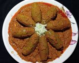 A picture of step 7 of Mango Paneer Parwal Dorma.
