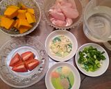 Foto langkah ke 1 dari resep Sup Ayam Labu Kuning.