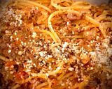 Hình bước làm 4 của món Spaghetti Sốt Bolognese