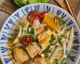 Hình bước làm 4 của món Bún chả cá Đà Nẵng chay