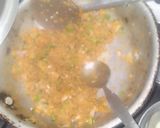A picture of step 1 of Mughlai paratha.