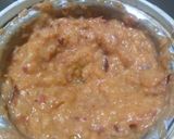 பூண்டு தக்காளி கார சட்னி(garlic tomato chutney recipe in tamil) ரெசிபி ஸ்டேப் 4 புகைப்படம்
