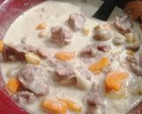 Une image de l'étape 6 de Blanquette de veau micro-ondes.