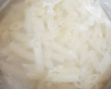 A picture of step 1 of Veg pasta.