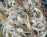 Foto del paso 6 de la receta: Salsa de crema y verdeo