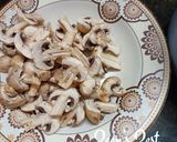 A picture of step 1 of Mushroom Fritters.