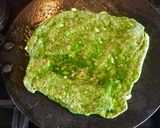 A picture of step 6 of Spinach Paratha (palak ka paratha).