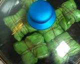 A picture of step 5 of Chanar Paturi (Paneer / Cottage Cheese cooked in Banana Leaf).