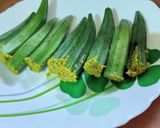 ভেন্ডি মালাই (bhindi Malai recipe in Bengali) রেসিপির ধাপ 1 ছবি
