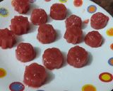 A picture of step 11 of Strawberry Candy.