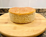 Foto del paso 3 de la receta: Pastel con coca de almendras, cabello de ángel y ganaché