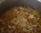 A picture of step 1 of Chicken Curry.