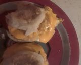 A picture of step 4 of Ham and American Cheese Egg McMuffin.