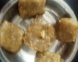 A picture of step 7 of Kaju katli.
