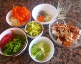Foto del paso 1 de la receta: Guisado de arroz, vegetales y tofu al Woock...🍽👍