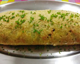 Foto del paso 5 de la receta: Rollo de patata, carne y espinacas