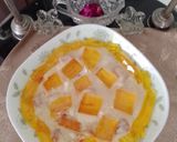 A picture of step 7 of Fruit custard.