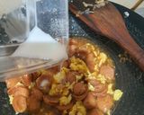 Foto langkah ke 4 dari resep Sosis Telur Asam Manis.