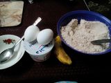 كيكة الموز بالكاكاو والشوفان