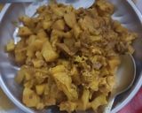 A picture of step 6 of Pata gobhi.
