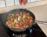 Foto del paso 6 de la receta: Pasta con calamares y alcachofas