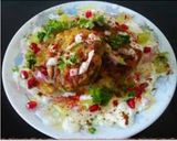 A picture of step 5 of Chatpati Aloo Ki Tikki.