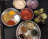 मसालेदार बैंगन(masaledar baigan recipe in hindi) रेसिपी चरण 1 फोटो