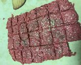 A picture of step 1 of Copy of Diced Steak Made with Ground Beef.
