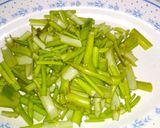 Foto langkah ke 1 dari resep Brambang asem batang kangkung.