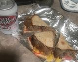 A picture of step 7 of Luau quesadillas.
