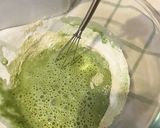 Foto del paso 2 de la receta: ¡Pan esponjoso de harina de arroz con matcha en microondas, súper rápido!