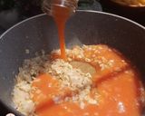 A picture of step 4 of Penne Arrabiata.