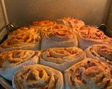 Foto langkah ke 20 dari resep Pizza Rolls Tanpa Ulen.