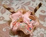 Foto del paso 4 de la receta: Nieve de napolitano en canastita 🍨