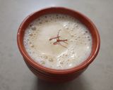 A picture of step 6 of Badam milk.