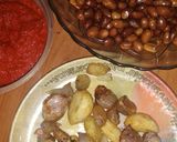 Foto langkah ke 5 dari resep Lapat Kuah Kacang (Buras Bumbu Kacang).