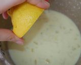 Foto langkah ke 4 dari resep Salmon With Lemon Flavour Creamy Sauce.