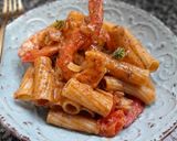 Foto del paso 13 de la receta: Macarrones picantes con gambas y cherrys