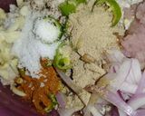 A picture of step 1 of Coconut cutlet.